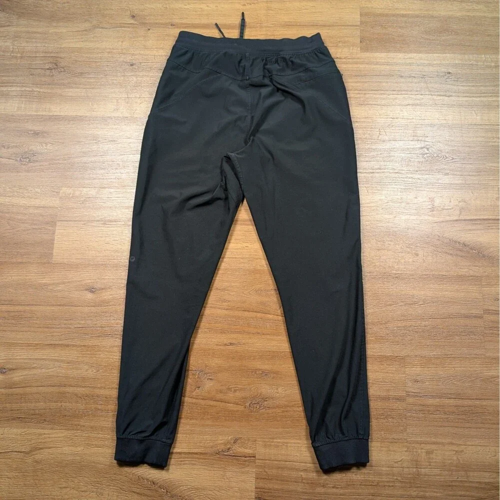 Birddogs Joggers Pants Mens L Black Performance Drawstring Unlined Stretch